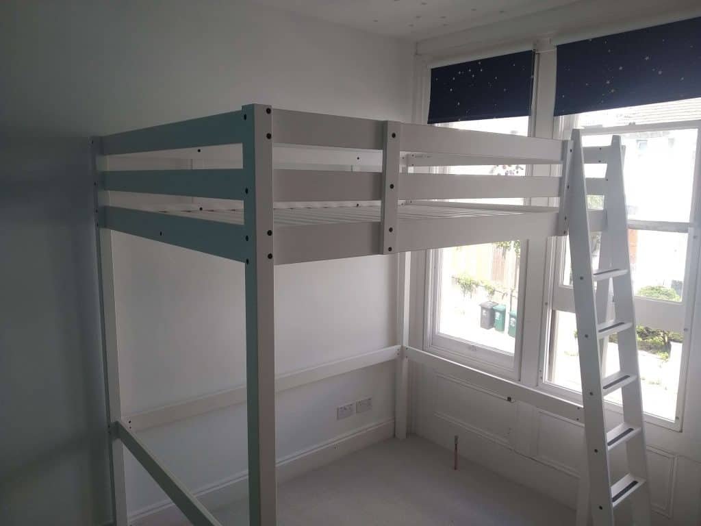 Bunk bed assembly