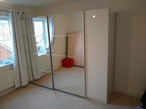 sliding door wardrobe assembly in Crawley